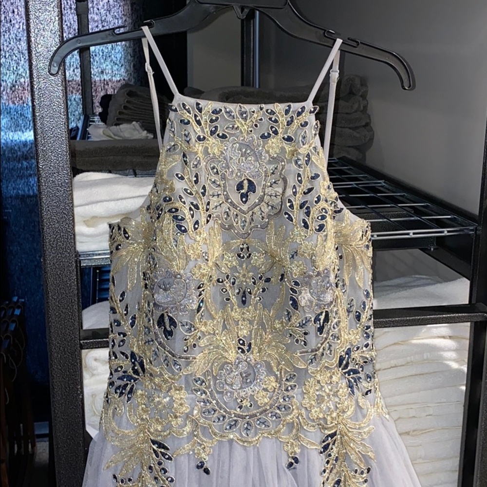 Floor length formal dress